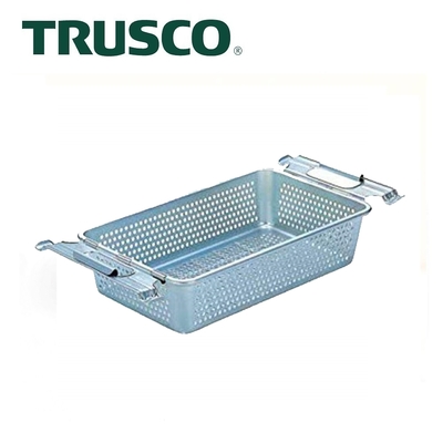 【Trusco】工業風網狀附把手鍍鋅收納盒-大(PM-5)
