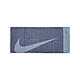 Nike 毛巾 Jacquard Towel 灰藍 純棉 吸汗 大LOGO 健身 訓練 球類 運動毛巾 N100153948-0MD product thumbnail 1