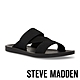 STEVE MADDEN-REEF 交叉彈性帶涼拖鞋-黑色 product thumbnail 1