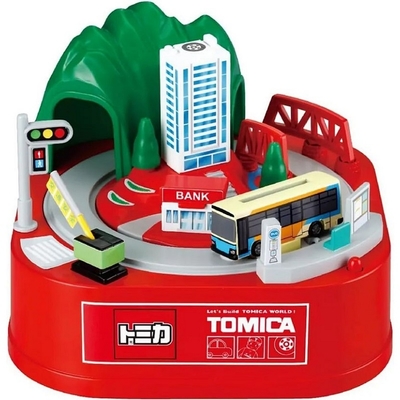 任選日本-TOMICA 音樂旋轉存錢筒多美小汽車 SHN05007 公司貨 TAKARA TOMY