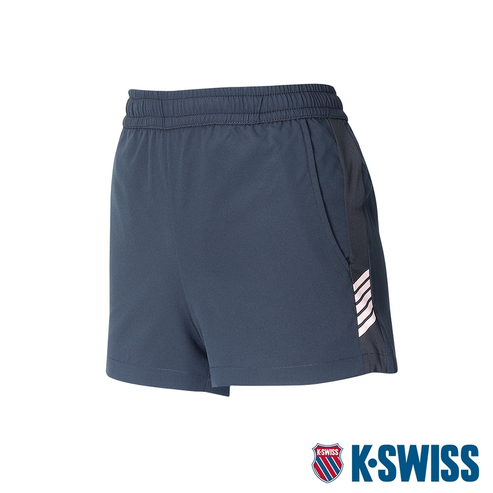 K-SWISS Slope KS Logo Shorts運動短褲-女-黑