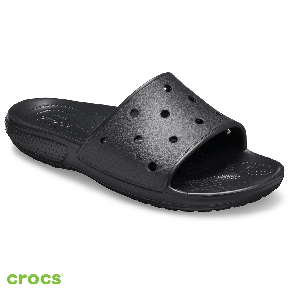 Crocs 卡駱馳 (中性鞋) Crocs經典涼拖-206121-001