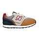 NEWBALANCE 男小童休閒運動鞋-WIDE- 996系列 N字鞋 NB IZ996JP3 灰棕藍綠紅 product thumbnail 1