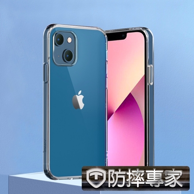 防摔專家 iPhone 13 四角防撞全包覆透明空壓保護殼