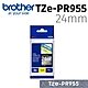 brother TZe-PR955原廠華麗護貝標籤帶 ( 24mm 華麗銀底白字 ) product thumbnail 1