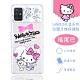 【Hello Kitty】三星 Samsung Galaxy A51 5G 花漾系列 氣墊空壓 手機殼(搖尾巴) product thumbnail 1