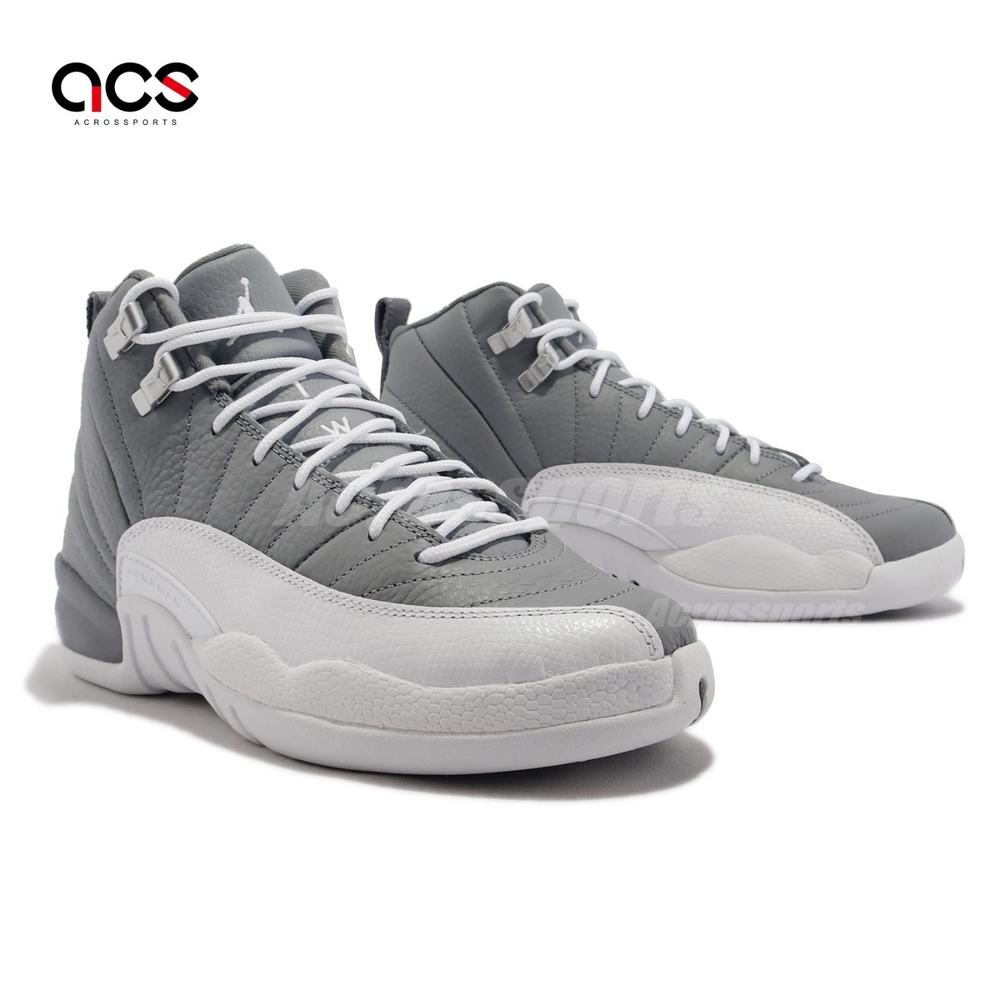 Nike Air Jordan 12 Retro GS 大童女鞋灰白喬丹AJ12 12代153265-015