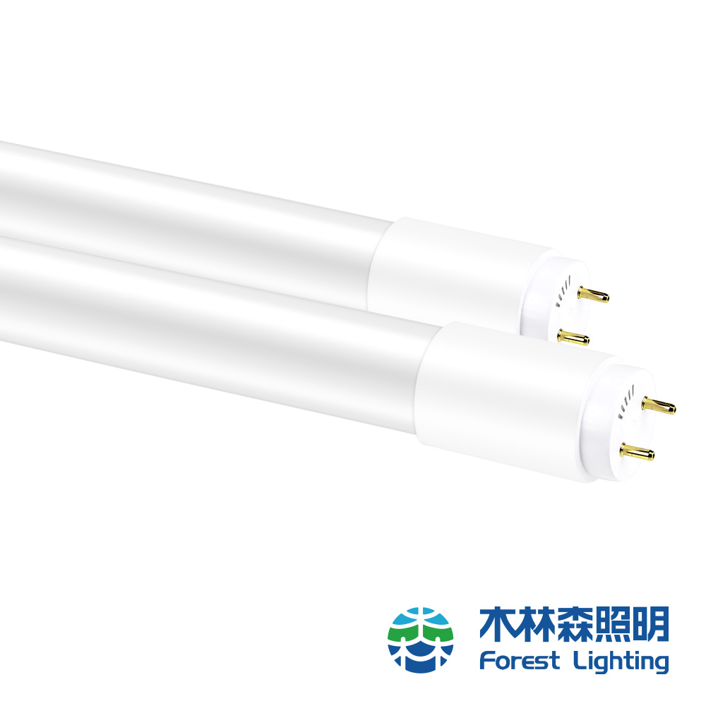 Forest木林森 18W T8 4尺 LED 玻塑燈管15入組(白光/黃光)