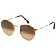 RAY BAN 圓面雷朋 太陽眼鏡(金色) RB3447 product thumbnail 1