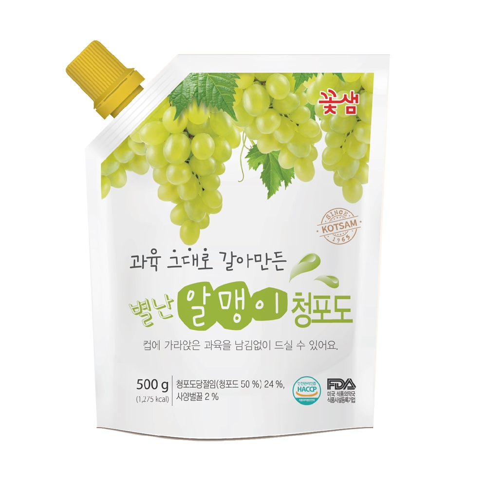 【韓味不二】蜂蜜白葡萄茶-果醬(500g)