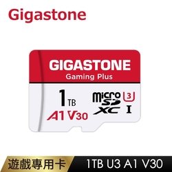 Gigastone Gaming Plus microSDXC 1TB 遊戲專用記憶卡(A1、V10、U1、支援Nintendo Switch)