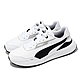 Puma 休閒鞋 Runtamed Plus L 男鞋 白 黑 皮革 支撐 緩衝 復古 運動鞋 39537102 product thumbnail 1