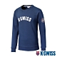 K-SWISS Curve Ks Logo Sweatshirt刷毛圓領上衣-男-藍 product thumbnail 1