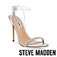 STEVE MADDEN-BALIA 水鑽吊飾繞踝高跟涼鞋-銀色 product thumbnail 1