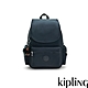 Kipling 沉穩素面藍多袋收納實用後背包-EZRA product thumbnail 1