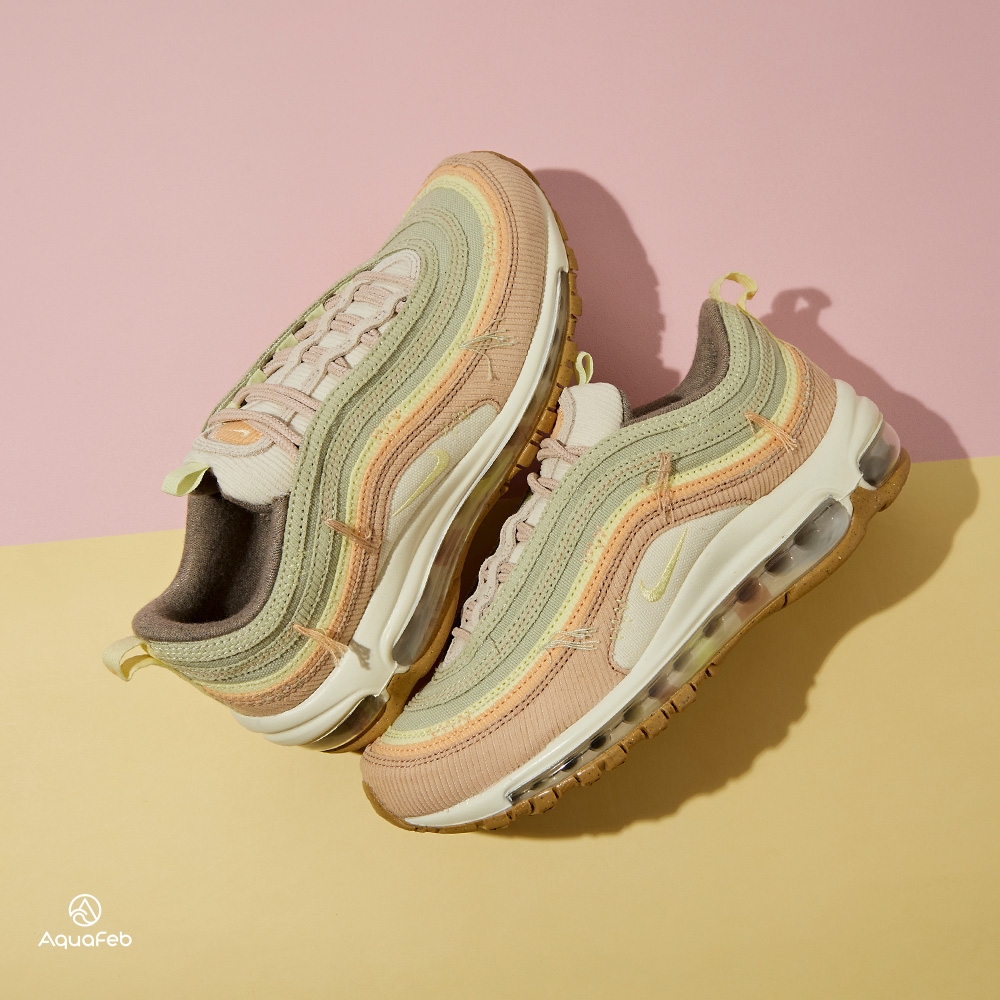 Nike Air Max 97 女鞋二色復古流線破壞拼接氣墊運動休閒鞋DQ5073-381