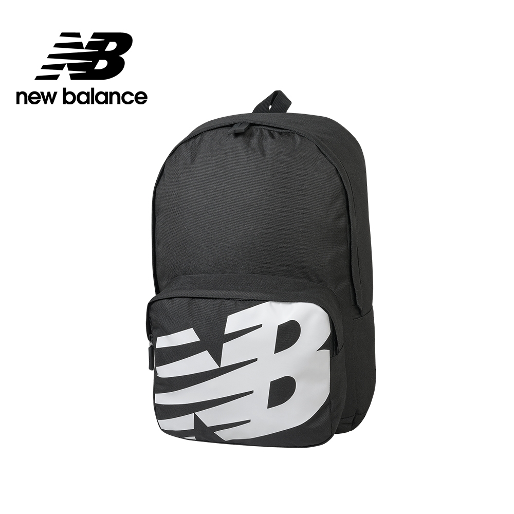 【New Balance】大LOGO後背包_中性_黑色_BG01009GBK