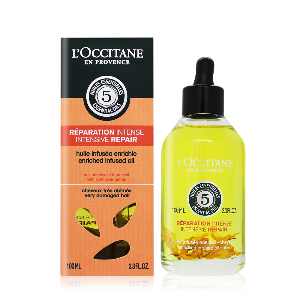 LOCCITANE 歐舒丹 草本深層修護精華油100ml-國際航空版