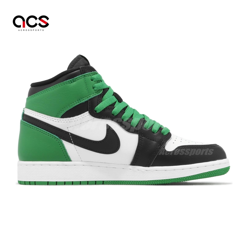 Nike Air Jordan 1 Retro High OG GS Lucky Green 黑綠女鞋大童FD1437