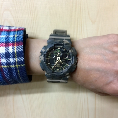 CASIO卡西歐迷彩運動G-SHOCK系列(GA-100CM) | G-SHOCK | Yahoo奇摩購物中心