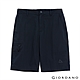 GIORDANO 男裝G-MOTION快乾涼感卡其短褲 - 66 標誌海軍藍 product thumbnail 1