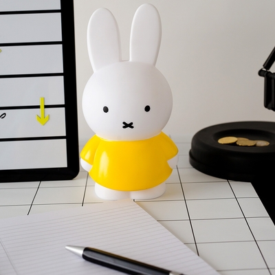 【比利時AP MIFFY】Miffy米菲兔公仔存錢筒(中號)-黃色