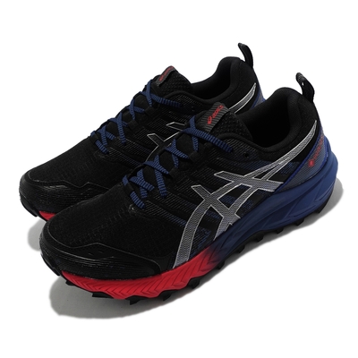 Asics 野跑鞋 GEL-Trabuco 9 GTX 男鞋 亞瑟士 防水 膠底 高抓地力 亞瑟膠 黑 彩 1011B027003