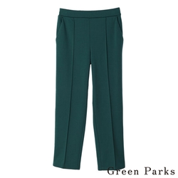 Green Parks  中褶線保暖休閒直筒褲