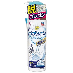 日本地球製藥馬桶慕斯泡沫清潔劑200ml(適用免治馬桶)