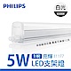 飛利浦 PHILIPS  亮輝LED支架燈 5W 1ft_ 白光 31177 product thumbnail 1