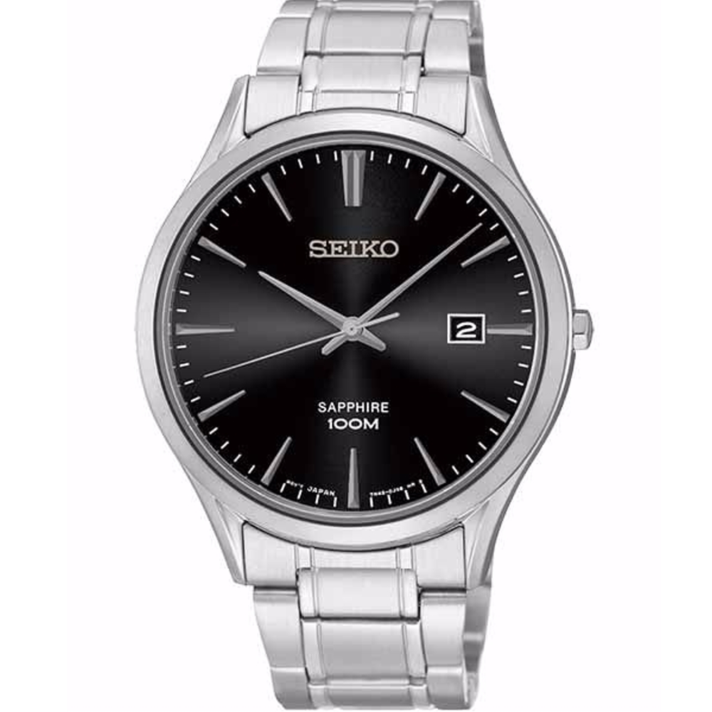 SEIKO 精工/ 典藏尊榮石英腕錶/黑/7N42-0FW0D(SGEG95P1) | 其他男錶| Yahoo奇摩購物中心