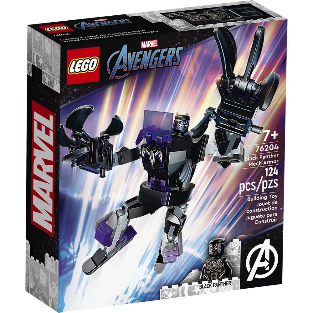 樂高LEGO 超級英雄系列 - LT76204 Black Panther Mech Armor