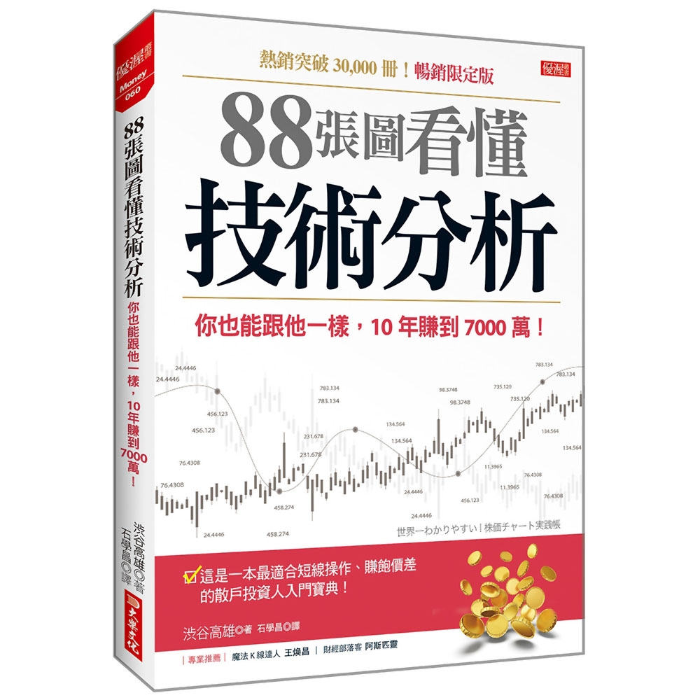 88張圖看懂技術分析：你也能跟他一樣，10年賺到7000萬！(暢銷限定版) | 拾書所