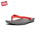【FitFlop】IQUSHION ERGONOMIC FLIP-FLOPS輕量人體工學夾腳涼鞋-男(紅土色/錫灰色) product thumbnail 1