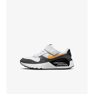 NIKE AIR MAX SYSTM (PS) 中小童休閒鞋-白黑橘-DQ0285104