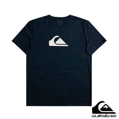 【QUIKSILVER】COMP LOGO SS T恤 海軍藍