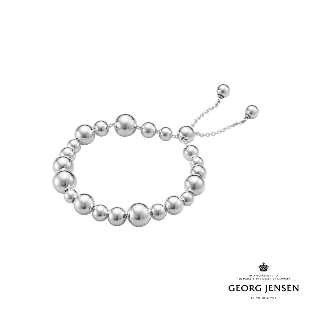 Georg Jensen 喬治傑生 MOONLIGHT GRAPES 硫化純銀手鍊