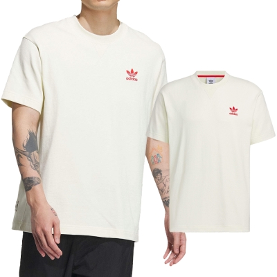 Adidas FF Tee 男 白色 新年 CNY 龍年 圓領 上衣 短袖 IX4222