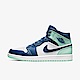 Nike Air Jordan 1 Mid [554724-413] 男 休閒鞋 運動 喬丹 球鞋 中高筒 白 藍薄荷 product thumbnail 1