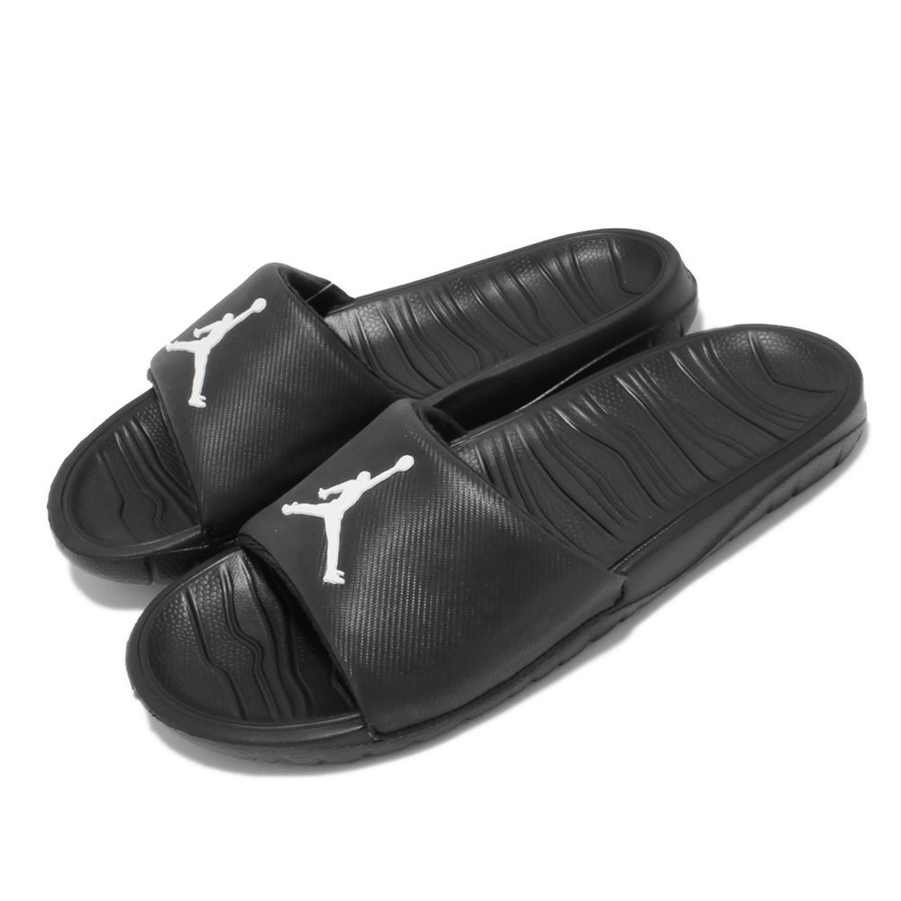 Nike 拖鞋 Jordan Break Slide 男鞋 喬丹 泡綿緩震 套腳 輕便 夏日穿搭 黑 白 AR6374-010