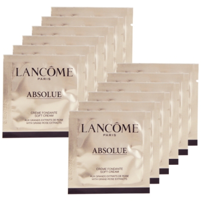 LANCOME 蘭蔻 絕對完美黃金玫瑰修護乳霜 1ml x 12