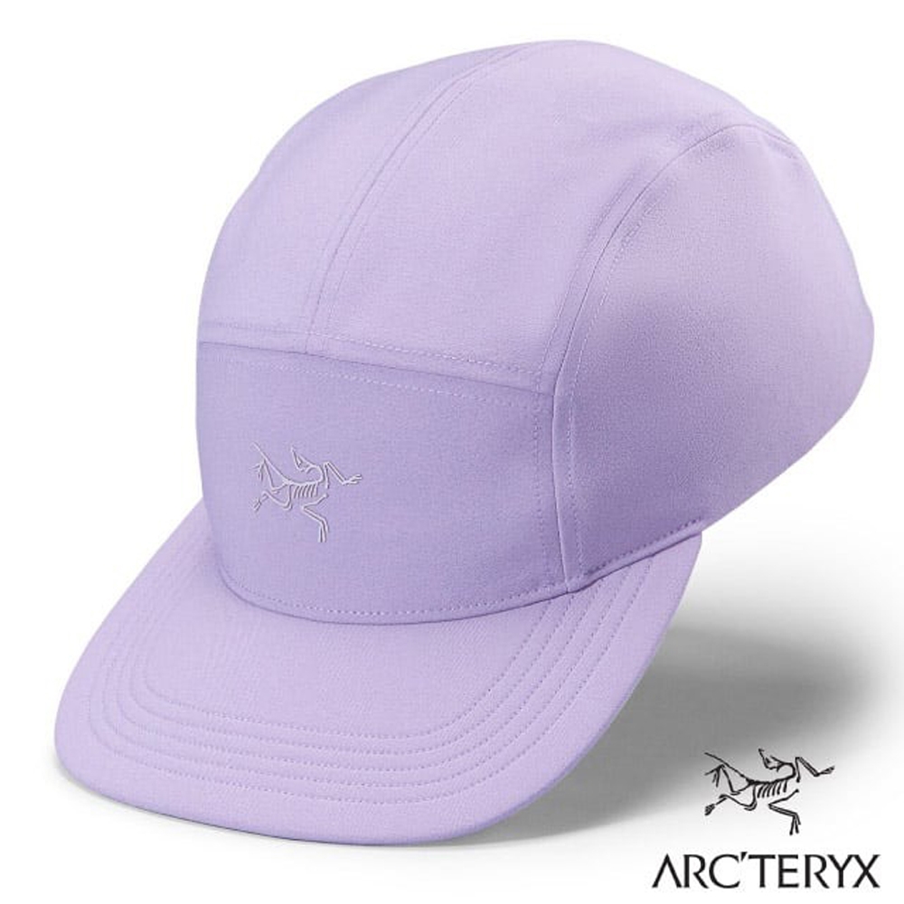 【ARCTERYX 始祖鳥】Calidum 5 Panel 防曬透氣棒球帽子.跑步遮陽帽.鴨舌帽_X000006984-30466 藍香紫