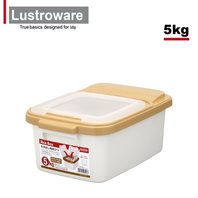 【Lustroware】日本岩崎儲米箱5kg (附量杯)