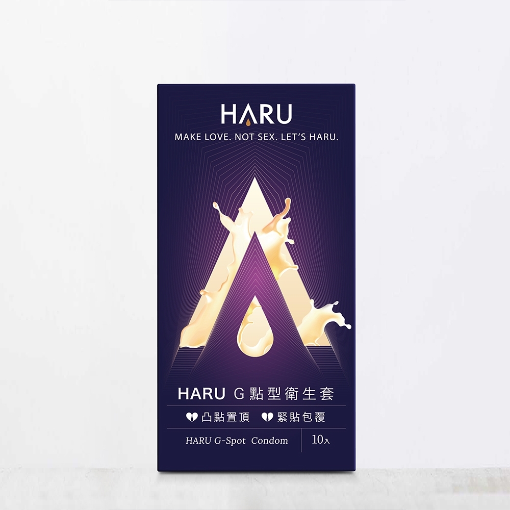 HARU含春 G點型保險套(10入/盒)