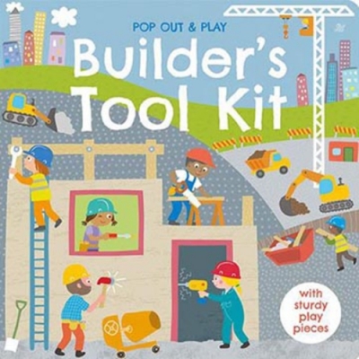 Pop Out＆Play：Builder's Tool Kit 建築師的工具遊戲拼圖書