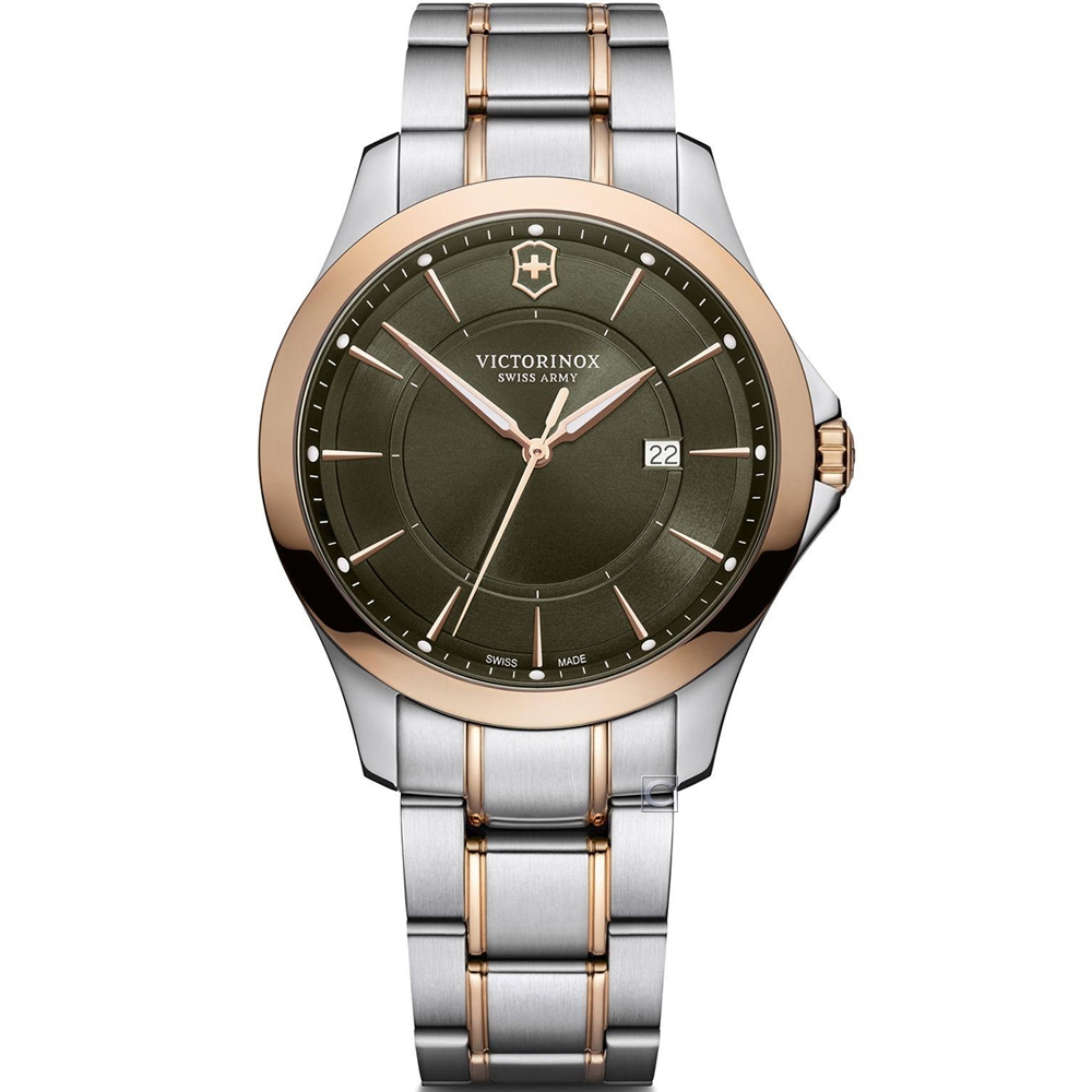 Victorinox  Alliance 經典正裝時尚紳士腕錶-VISA-241913