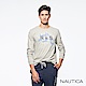 Nautica懷舊斑駁圖騰長袖TEE-灰 product thumbnail 1