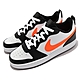 Nike 休閒鞋 Court Borough Low 2 女鞋 經典 舒適 皮革 球鞋 穿搭 大童 撞色 白 橘 BQ5448-115 product thumbnail 1