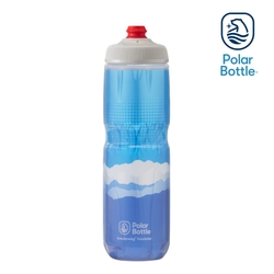 【Polar Bottle】24oz 雙層保冷噴射水壺Dawn To Dusk 藍 Blue