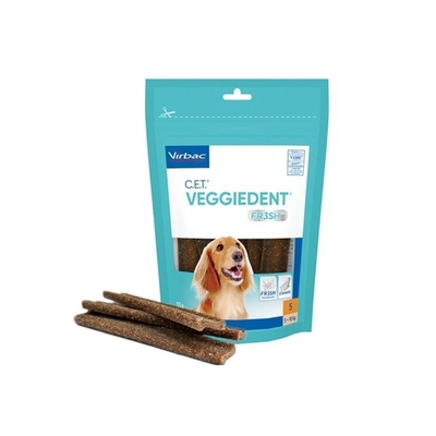 法國維克Virbac-C.E.T.@植物性潔齒嚼片 224公克-小型犬專用10公斤以下 x 2入組(購買第二件贈送寵物零食x1包)